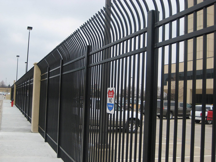 Wholesale High Quality PVC Coated Zinc Steel Fence