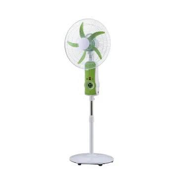 Solar Fan with Panel Stand - 18 Inch Pedestal Fan with Ice Air Cooler