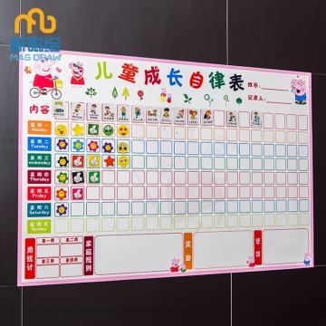 Magnetic Board Cute Chore Chart Definition For Child