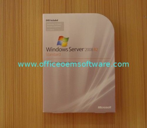Microsoft Windows Server 2008 R2 Standard Retail 5 Cals