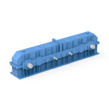 Plate rolling gearboxes for bridges
