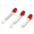 Red non activator vacuum blood collection plain tube