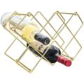 10 Bottles Metal wire Countertop Wine Holder