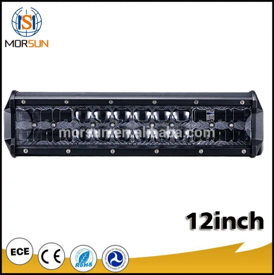 New offroad led light bar 72w 288w led working light bar Truck led light bar 12"