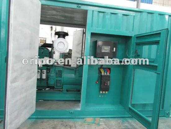 60Hz Super silent generertor diesel driven rated current 1200A