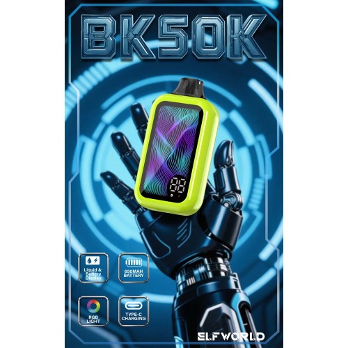 ELFWORLD BK 50000 Puffs Grosir Vape