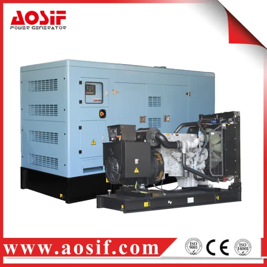 Blue silent diesel generator genset generator price