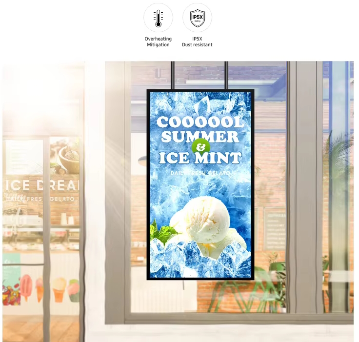 Portable Smart Display Window Indoor Digital Signage
