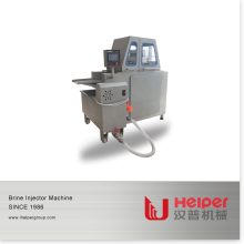 Poultry brine injecting machine