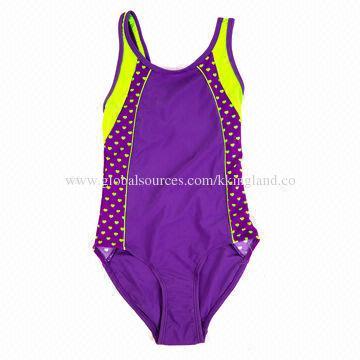 Girls' Swimwear, Funny and Colorful, OEM/ODM Orders Accepted