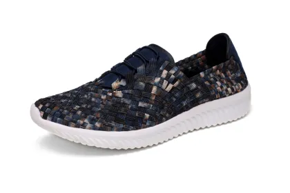 Mens Fashion Woven Sneakers