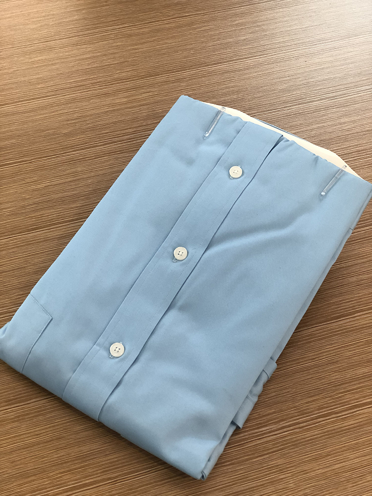 solid color shirt