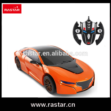 Rastar toys made in china one key transform change robot rc car toy