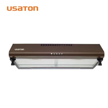 Top-Rated 2022 Stainless Steel Kitchen Ceiling Range Hood: Slim Design with Incandescent Lighting