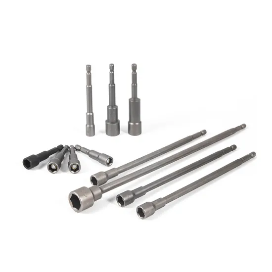 Professional Hex Nut Driver Bit Set for Repair: 5mm, 5.5mm, 6mm, 7mm, 8mm, 10mm Screwdriver Set by TOOLJOY