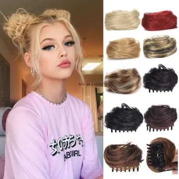Wholesale Messy Bun Hair Extensions: Claw Clips, Ponytails, Curly Hair Pieces