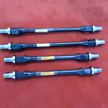 200ea of POLISHED ROD 1-1/4" X 22 FT LONG. 7/8" PINS. BASE MATERIAL AISI 4140 WITH FULL SPRAY METAL SURFACING LESS COUPLING