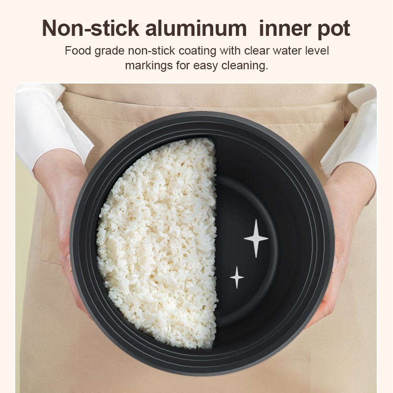 3 Cup Electric Drum Rice Cooker (6)