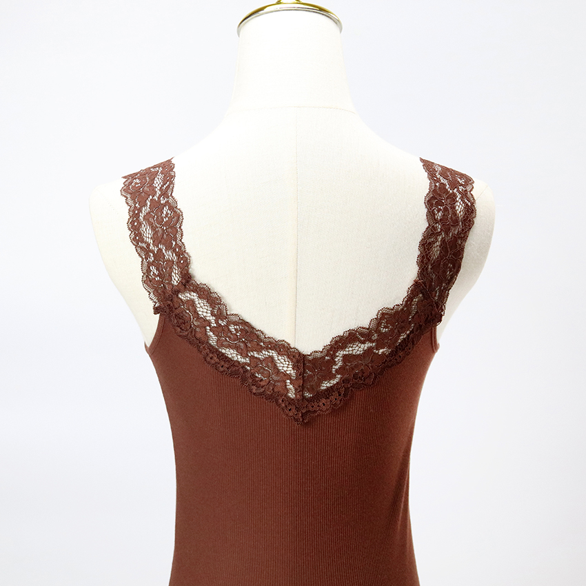 V Neck Lace Top