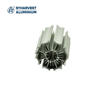 China Supplier 6000 Series T5 Extruded Aluminum Heat Sink Profile