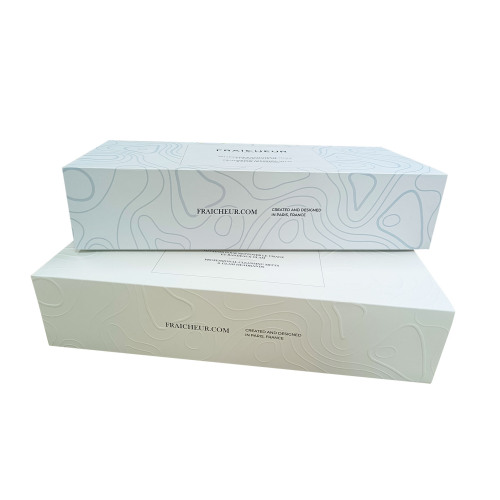 Embossed Drawer Packaging Boxes with Paper Sleeve