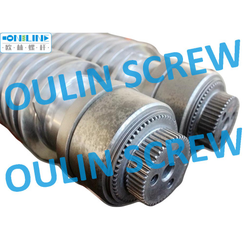 Supply Double Conical Screw Barrel for Weber Extrusion