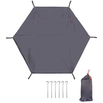 Tarm Size Rain Fly Tarp: وزن خفيف ، مقاوم للدموع ، مقاوم للماء ، وأشعة فوق البنفسجية محمية للتخييم