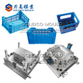 New design hot-sale plastic injection basket crate mold