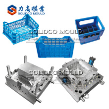 Novo Design Hot Sale Plastic Injection Basket Crate Mold