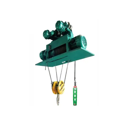 Metallurgical electric hoist for workline