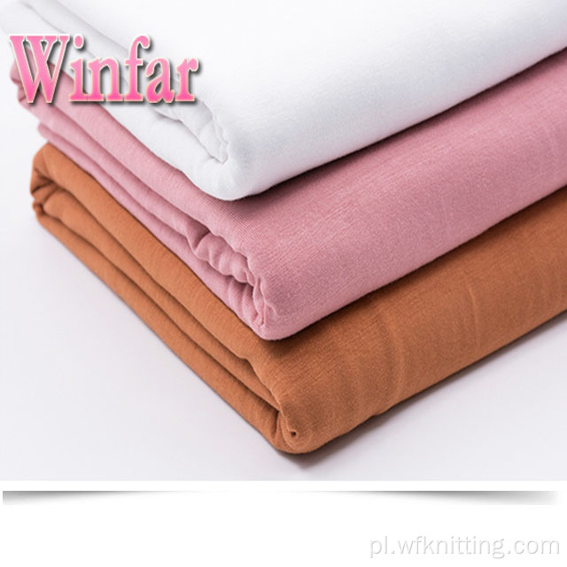 Single Jersey Stretch 100% Rayon Fabric