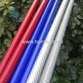 Lightweight 3K colored carbon fibre tube pipe