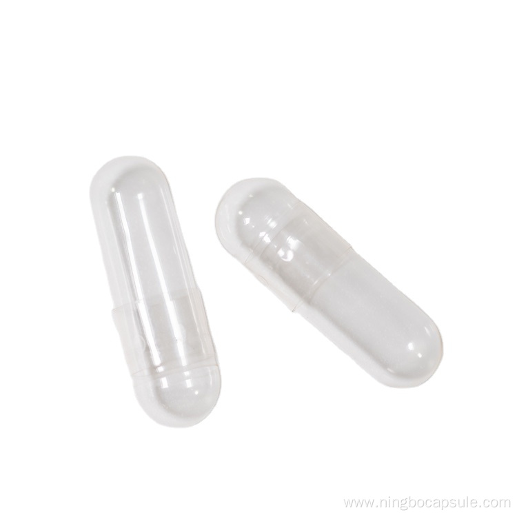 HPMC 0# 1# 2# Vegetable Transparent Capsules