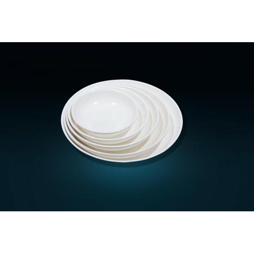 9 Inch Melamine Round Deep Dinner Plate