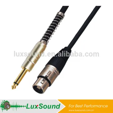 XLR cable, 6.3 jack to XLR mic cable, professional microphone cable