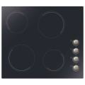 Candy Electric Cooktop 60 cm de vidro cerâmico