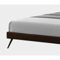 Fabric chocolate sofa bed