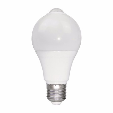 Wholesale E27 energy saving E27 smd2835 7W Infrared Motion Sensor A60 LED Light Bulb