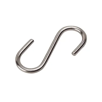 Stainless Steel 304 Brushed S-Hooks Spring Hooks