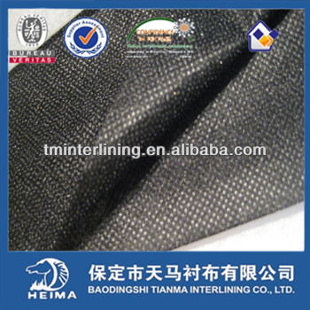 double dot adhesive non woven stitched interlining