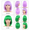 Natural Wave Straight Bob Cosplay Wig For Party