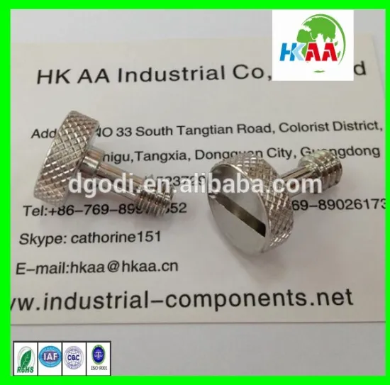 Hex socket head Set knurling Screw with Die / allen wrench