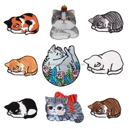 Custom Miscellaneous 100% Embroidery Iron on Patches