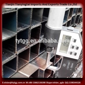 40x40 weight ms square pipe