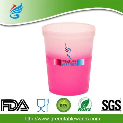 17OZ Chaning Color PP Trip Cup
