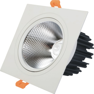 Double Heads LED Ceiling Spot Light Embedded Downlight AC85-265V 10W-24W Rectangle COB Downlight