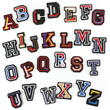 Custom Amazon Hot Sale Logo Patch: 3D Quality Letter Embroidery Patches