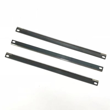 Blade de machine d'emballage HSS pour l'industrie alimentaire - coupe de films en plastique