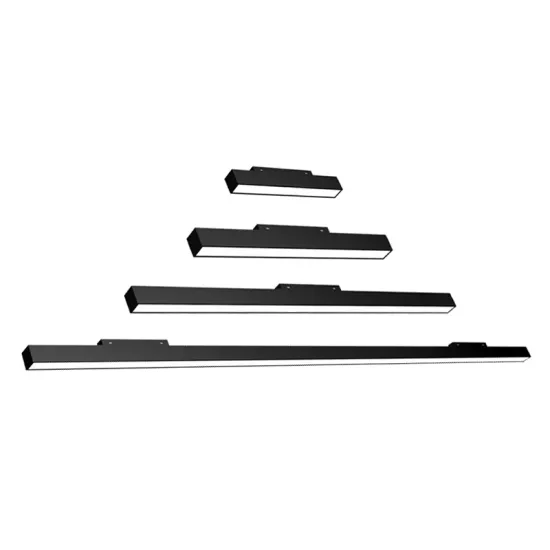 LEDEAST Magnetic Track Lights: 10W, 20W, 40W LED Combinations DC48V Low Voltage Linear Diffused Light