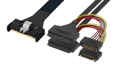 MCIO 8X έως 2*U.2 (SFF-8639)+15p U.2 SSD